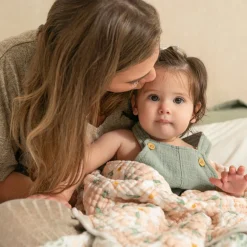 essentials cotton muslin dream blanket