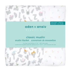 essentials cotton muslin dream blanket