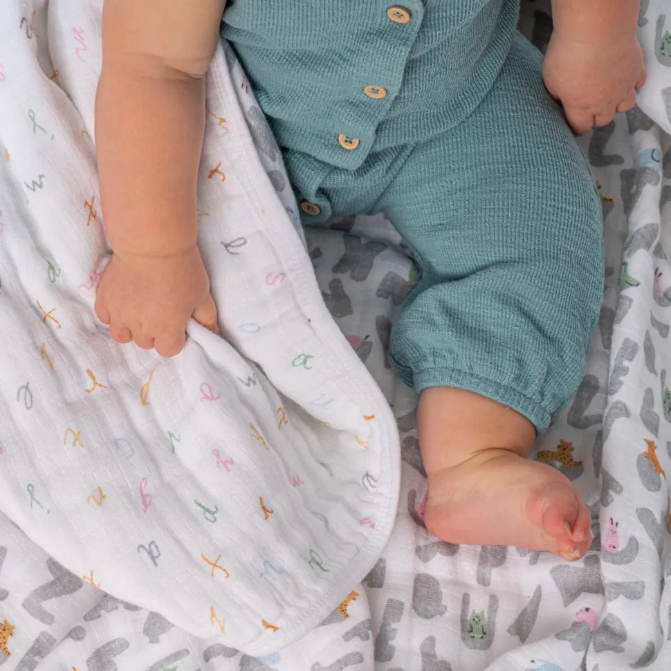 essentials cotton muslin dream blanket