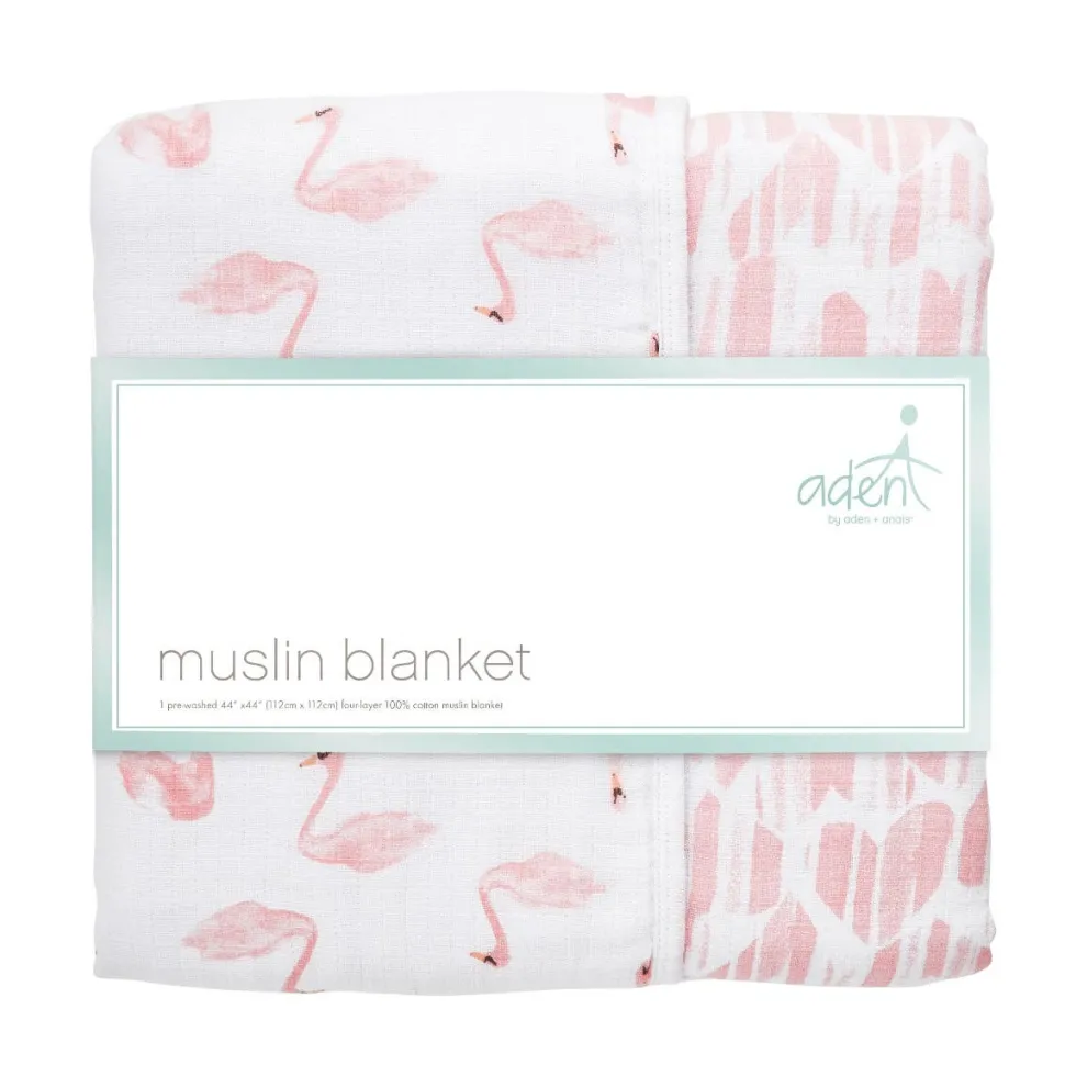 essentials cotton muslin dream blanket