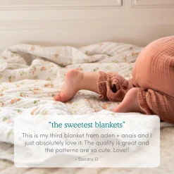 essentials cotton muslin dream blanket
