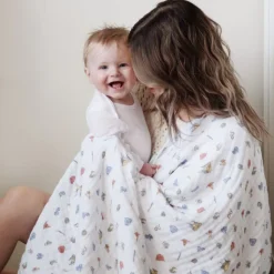 essentials cotton muslin dream blanket