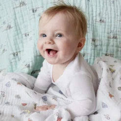 essentials cotton muslin dream blanket