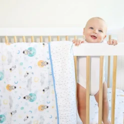 essentials cotton muslin dream blanket