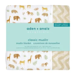 essentials cotton muslin dream blanket