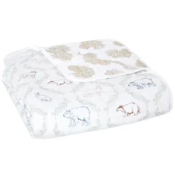 essentials cotton muslin dream blanket