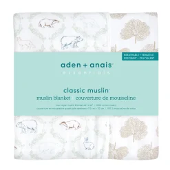 essentials cotton muslin dream blanket