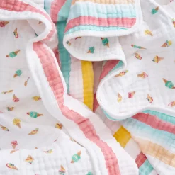 essentials cotton muslin dream blanket