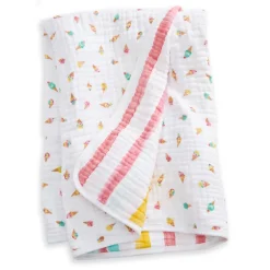 essentials cotton muslin dream blanket