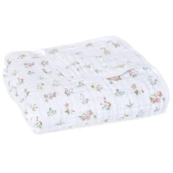 essentials cotton muslin dream blanket