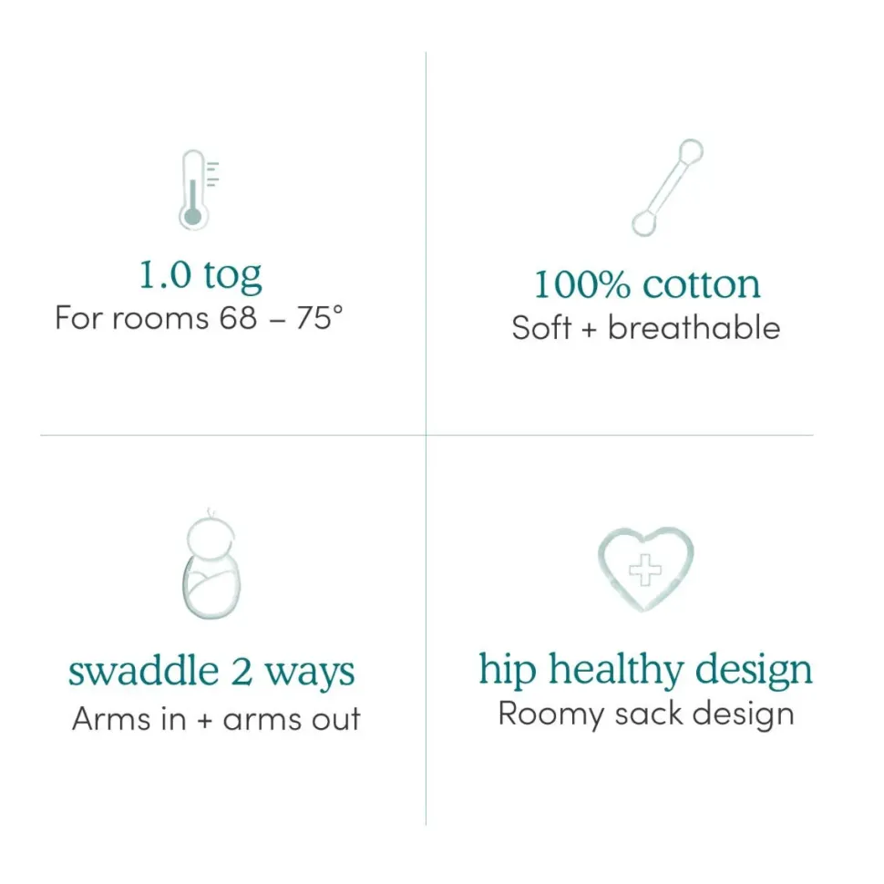 essentials easy swaddle wrap 3 pack