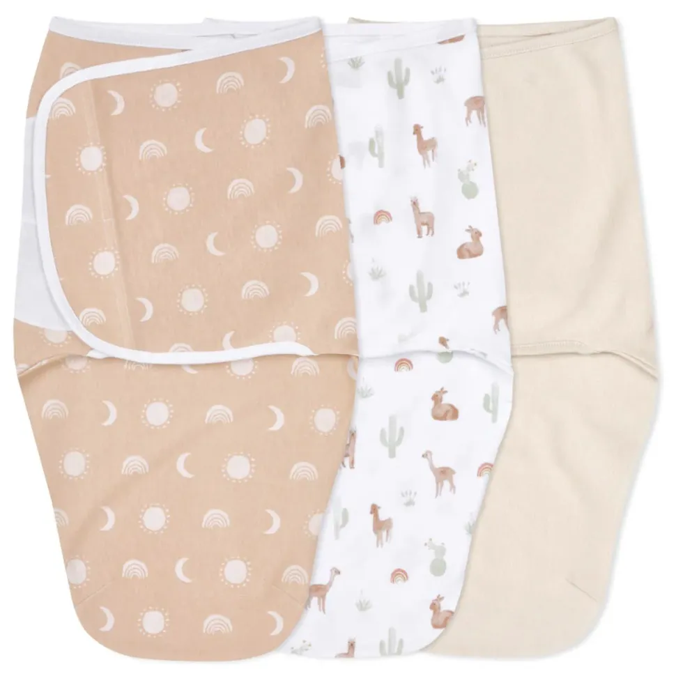 essentials easy swaddle wrap 3 pack