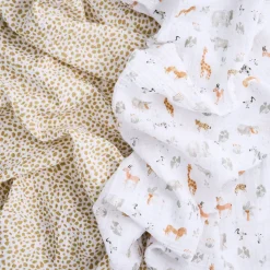 essentials cotton muslin swaddle blanket 2 pack