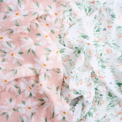 essentials cotton muslin swaddle blanket 2 pack