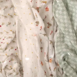 essentials cotton muslin swaddle blanket 4 pack