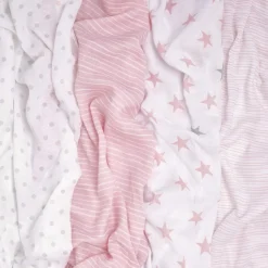 essentials cotton muslin swaddle blanket 4 pack