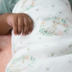 essentials cotton muslin swaddle blanket 4 pack