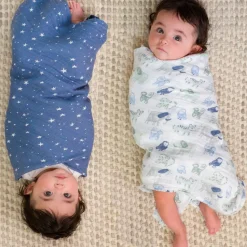essentials cotton muslin swaddle blanket 4 pack