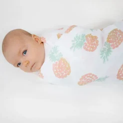 essentials cotton muslin swaddle blanket 4 pack
