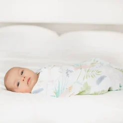 essentials cotton muslin swaddle blanket 4 pack