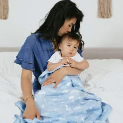 essentials cotton muslin swaddle blanket 4 pack