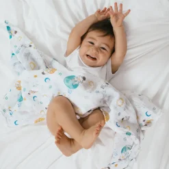 essentials cotton muslin swaddle blanket 4 pack