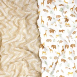 essentials cotton muslin swaddle blanket 2 pack