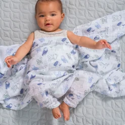 essentials cotton muslin swaddle blanket 2 pack