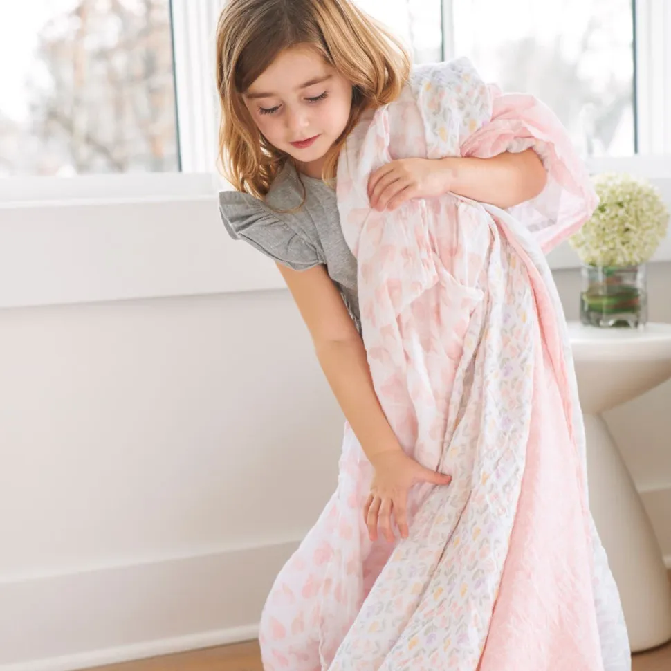 essentials cotton muslin swaddle blanket 2 pack