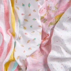 essentials cotton muslin swaddle blanket 4 pack