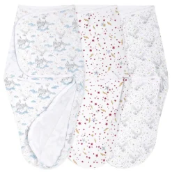 essentials easy swaddle wrap quick change 3 pack TOG 1.0
