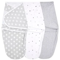 essentials easy swaddle wrap quick change 3 pack TOG 1.0
