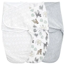 essentials easy swaddle wrap quick change 3 pack TOG 1.0