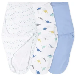 essentials easy swaddle wrap quick change 3 pack TOG 1.0