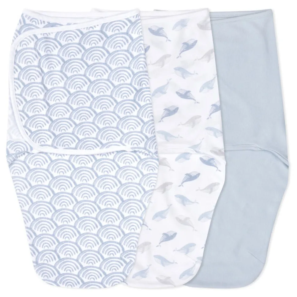 essentials easy swaddle wrap 3 pack