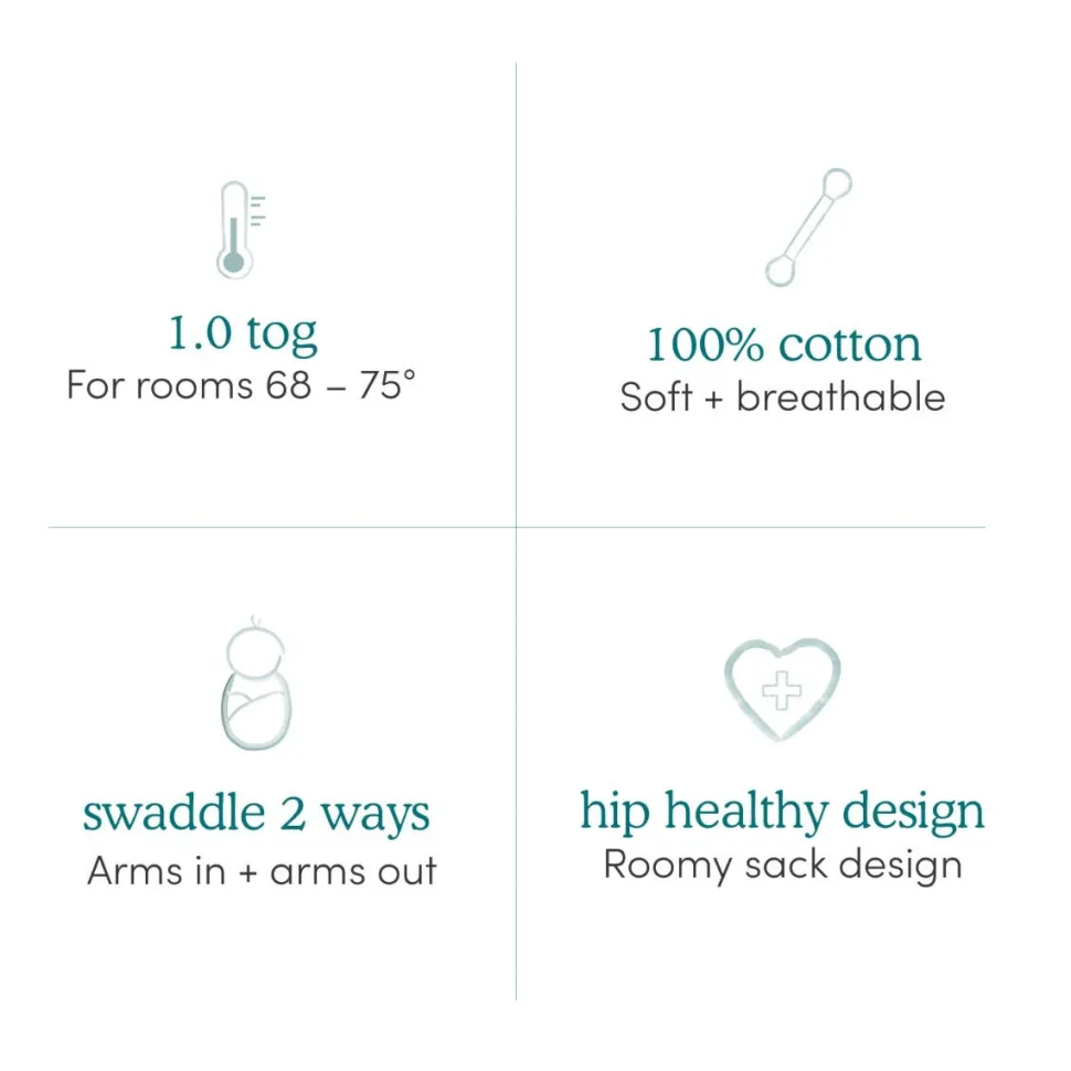 essentials easy swaddle wrap 3 pack