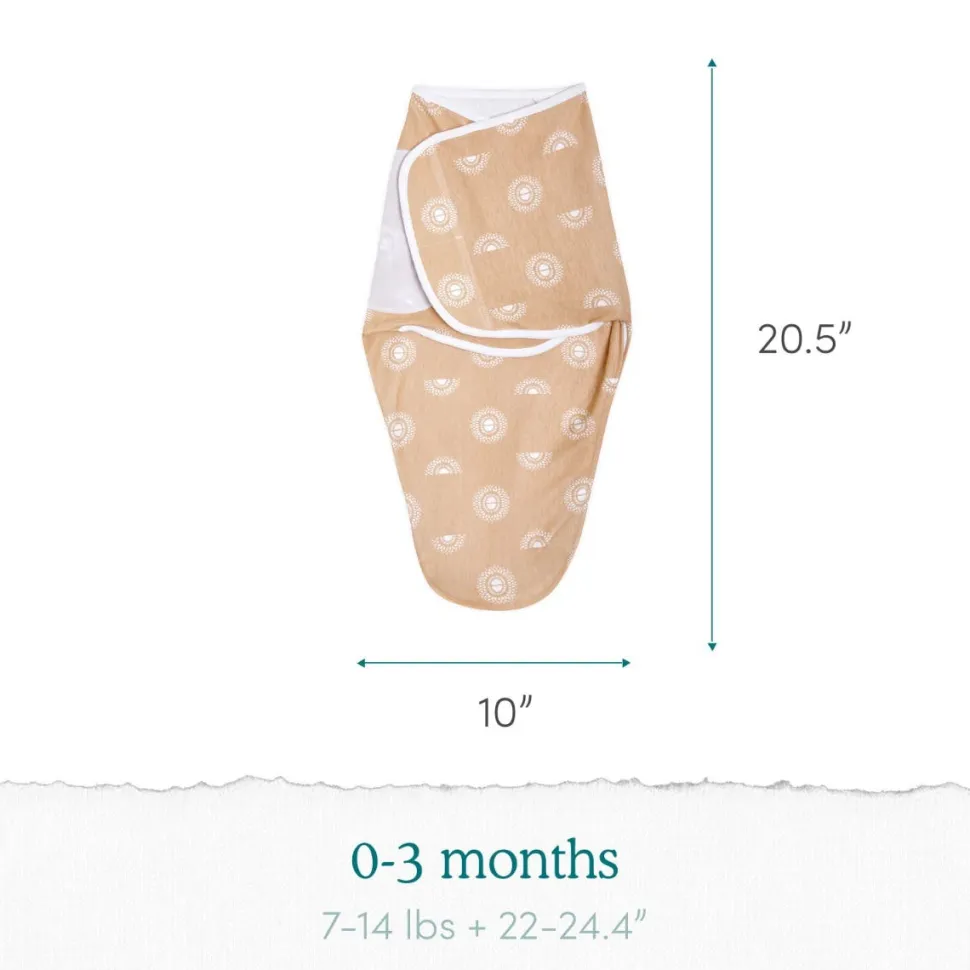 essentials easy swaddle wrap 3 pack