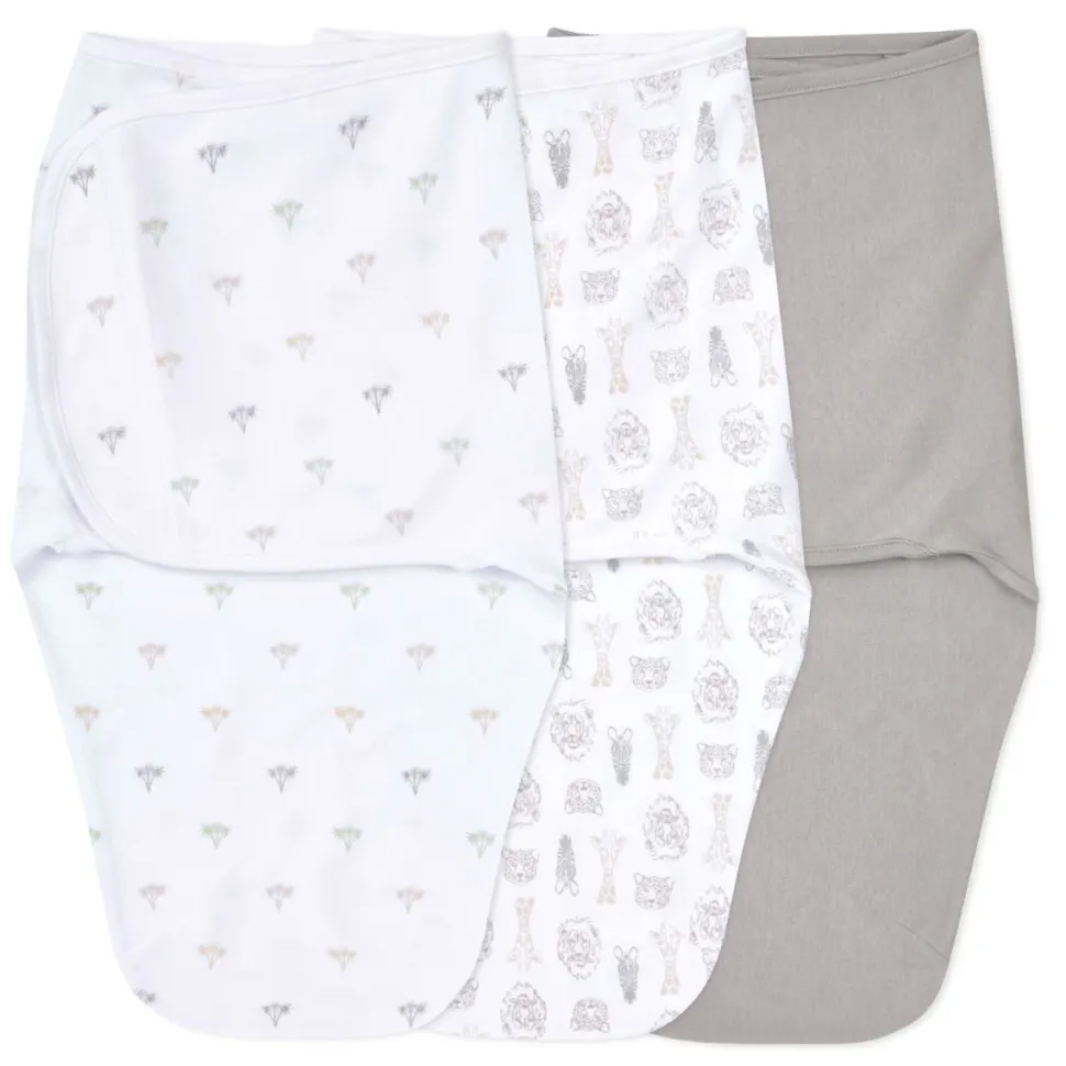 essentials easy swaddle wrap 3 pack