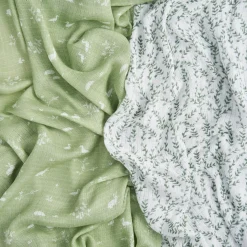 essentials silky soft swaddle blanket 2 pack