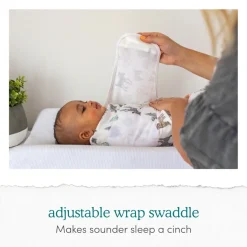 essentials wrap swaddles quick change 5 pack
