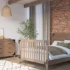 F06464 Full-Size Bed Rail Dusty Heather