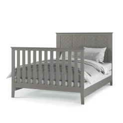F06401 Full-Size Bed Rail Lunar Gray