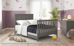 F06401 Full-Size Bed Rail Lunar Gray