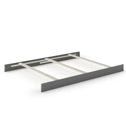 F06401 Full-Size Bed Rails, Brushed Pebble