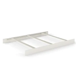 F06401 Full-Size Bed Rails, Brushed Cotton