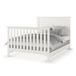 F06401 Full-Size Bed Rails, Brushed Cotton