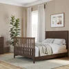 F06401 Full-Size Bed Rails, Brushed Truffle