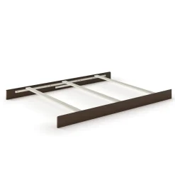 F06401 Full-Size Bed Rails, Brushed Truffle