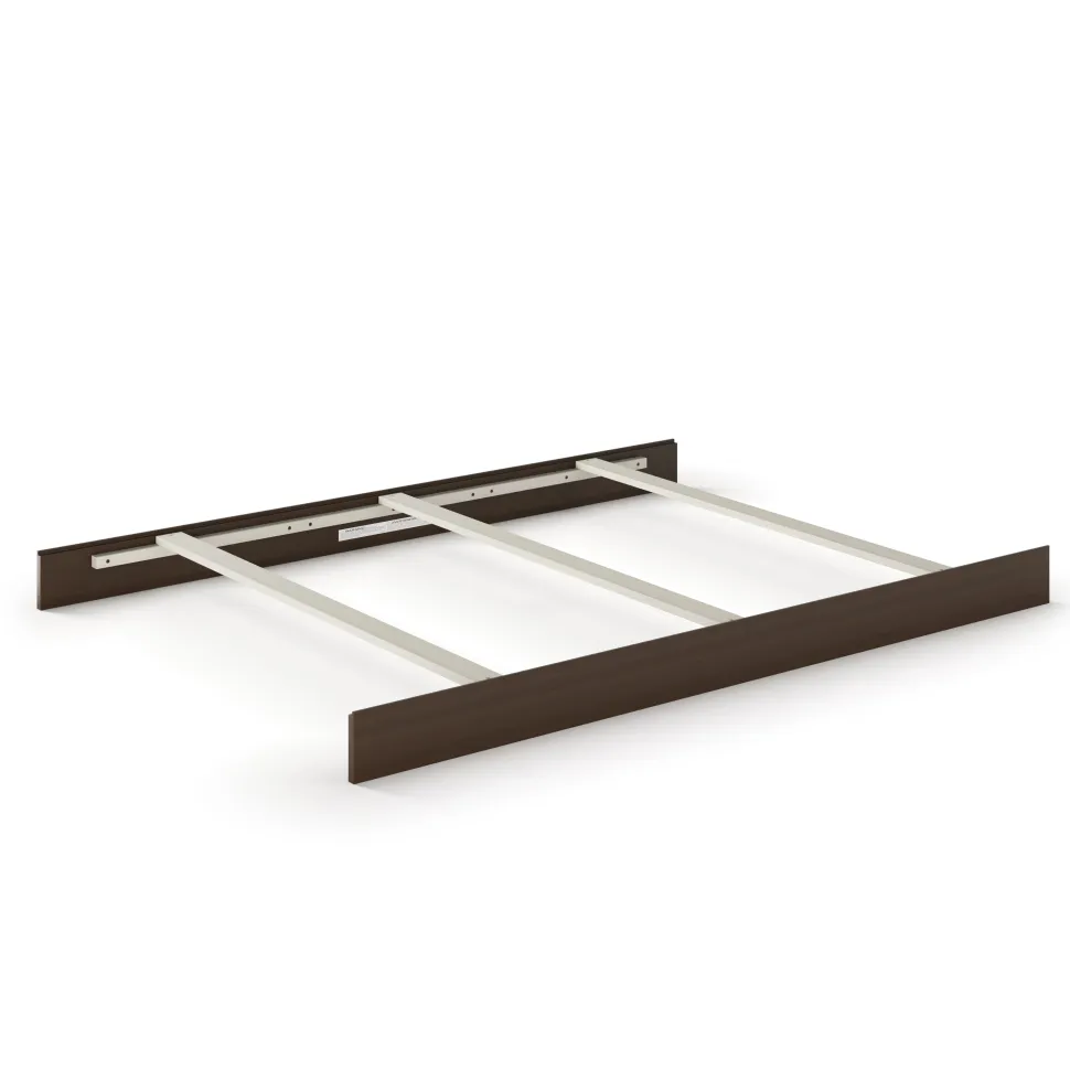 F06401 Full-Size Bed Rails, Brushed Truffle