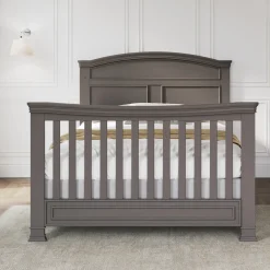 F06424 Full-Size Bed Rails, Chelsea Gray